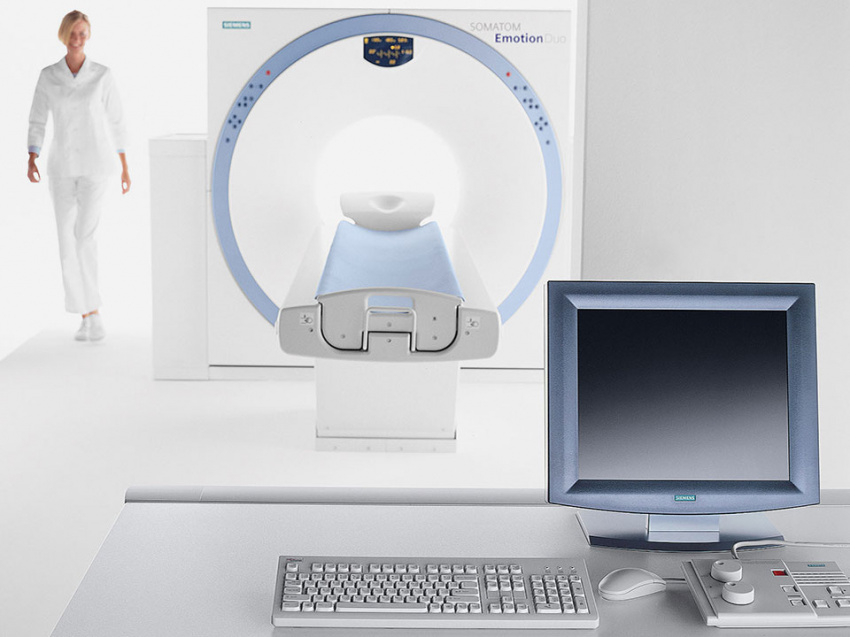 В клинике на Юго-Западной установлен компьютерный томограф (КТ) SIMENS  SAMATOM Emotion. Новости сети клиник Столица
