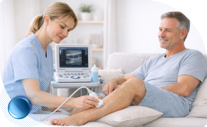 УЗИ нижних конечностей на дому в Москве: цены, отзывы | Сделать УЗИ нижних конечностей на дому