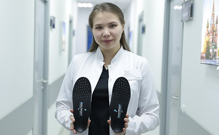 Ортопедические стельки индивидуальные в Москве цена в клинике Столица
