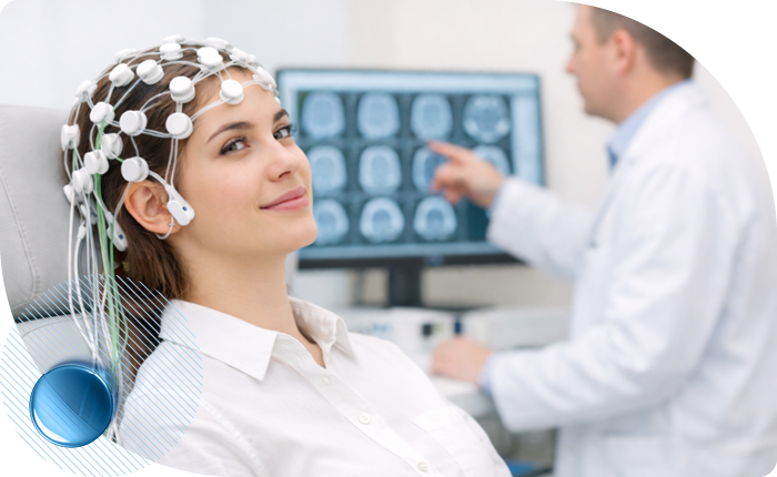 Электроэнцефалографическое исследование головного мозга (ЭЭГ) в Москве Электроэнцефалографическое исследование головного мозга (ЭЭГ) в Москве